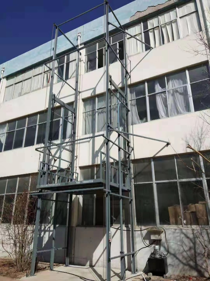 周口室外贴墙货梯